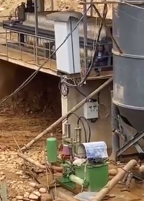 YBH250压滤机节能柱塞泵洗沙厂使用现场