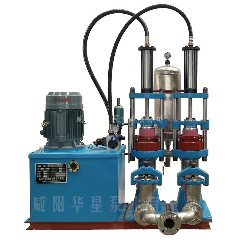 压滤机专用泵--YB液压钛合金耐腐陶瓷柱塞泥浆泵--为输送腐蚀性物料而设计